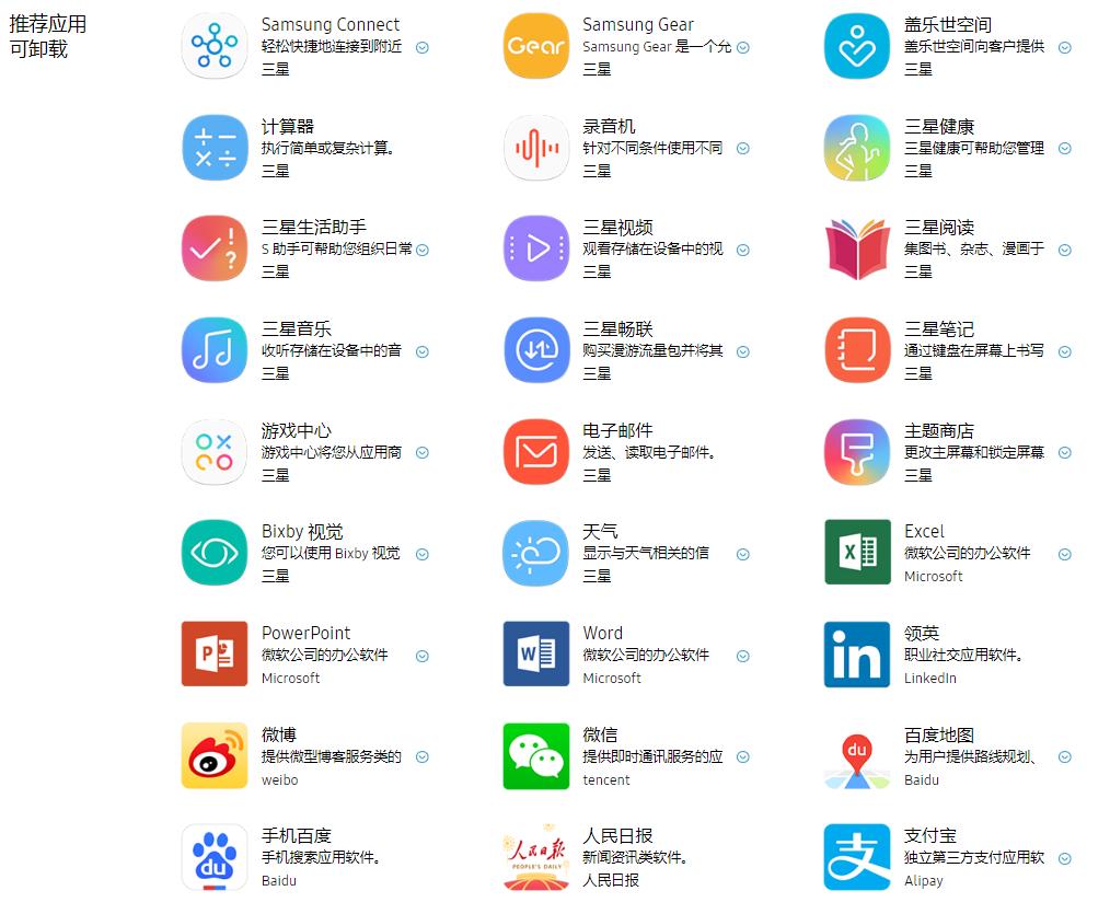 爱否发布关于卸载手机预装应用横屏，你需要再了解一下三星