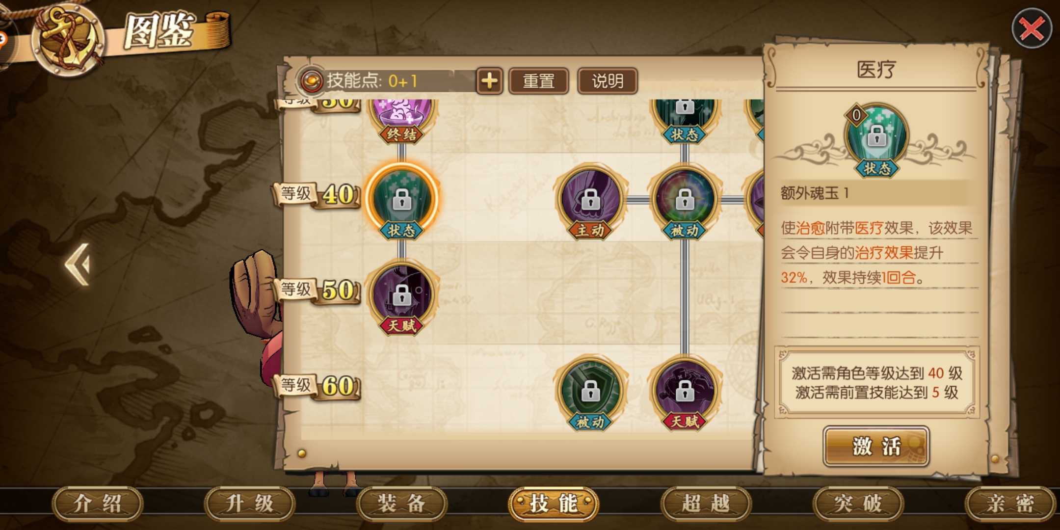 乔巴技能加点燃烧意志,新世界乔巴哪个技能给队友回血