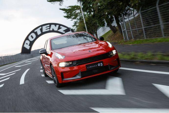 领克0318年上市发布会直播视频,领克03发布日本富士赛道