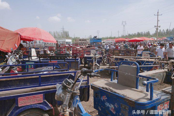 令人大开眼界的车,喀什牛羊大巴扎有意思吗