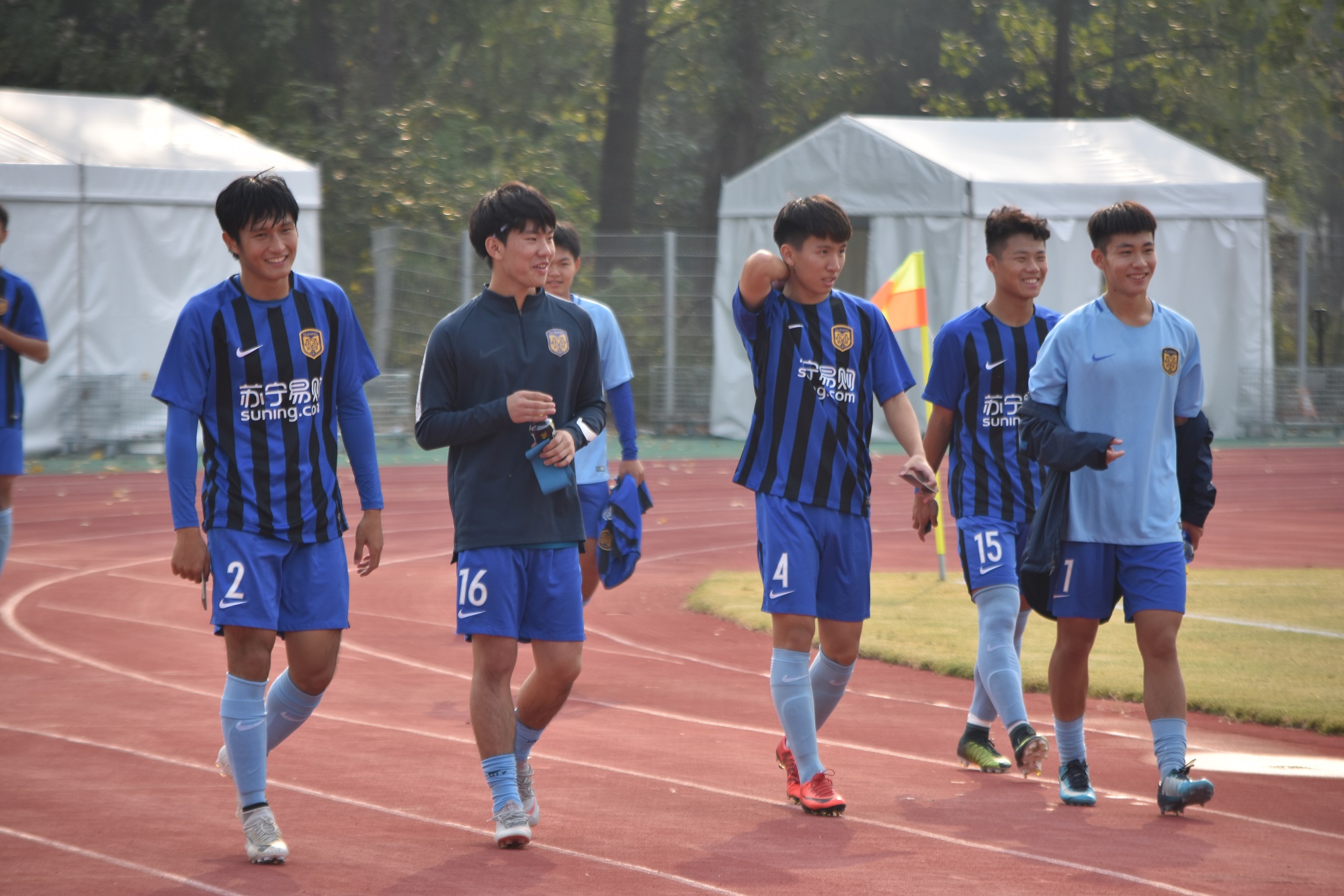 苏宁vs河南建业精彩进球,苏宁u19王楚淇