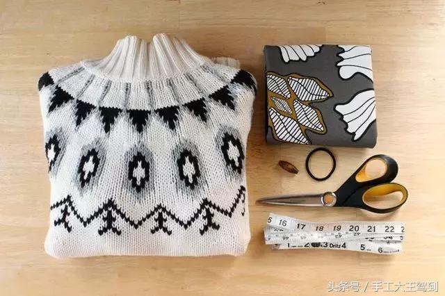 把旧毛衣拆了,穿不上的毛衣改造潮流妙招