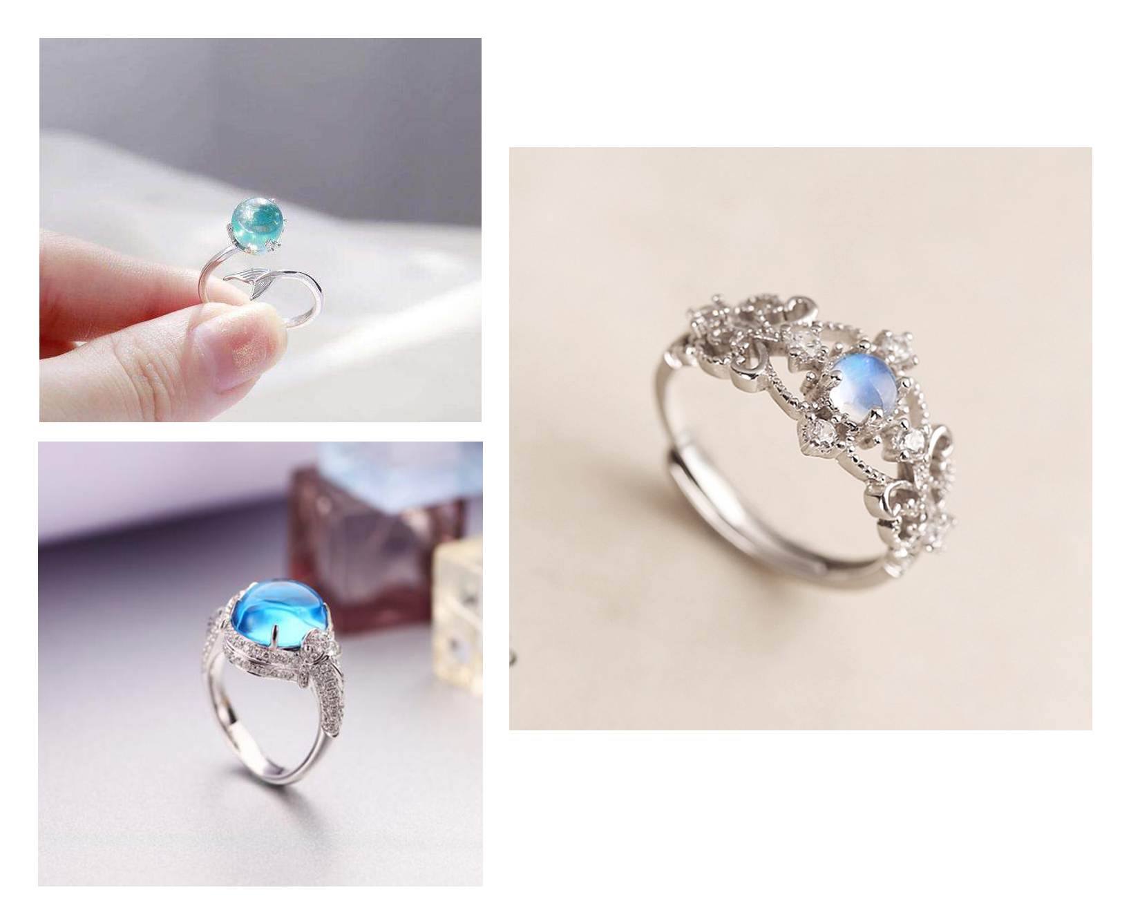 12星座珠宝戒指,十二星座的各种戒指