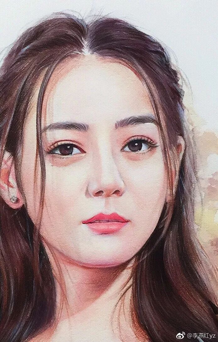 蔡徐坤的蓝玫瑰彩铅简笔画,彩铅画蔡徐坤蓝玫瑰