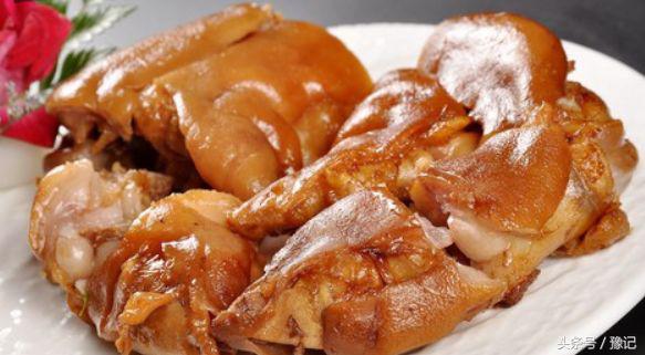 河南正宗猪蹄子,河南哪里的猪蹄好吃还出名