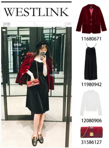 西遇westlink秋冬搭配,westlink西遇连衣裙冬季