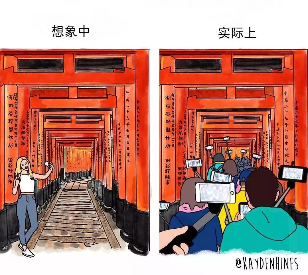 戳戳插画,脑洞大开又耐人寻味的插画