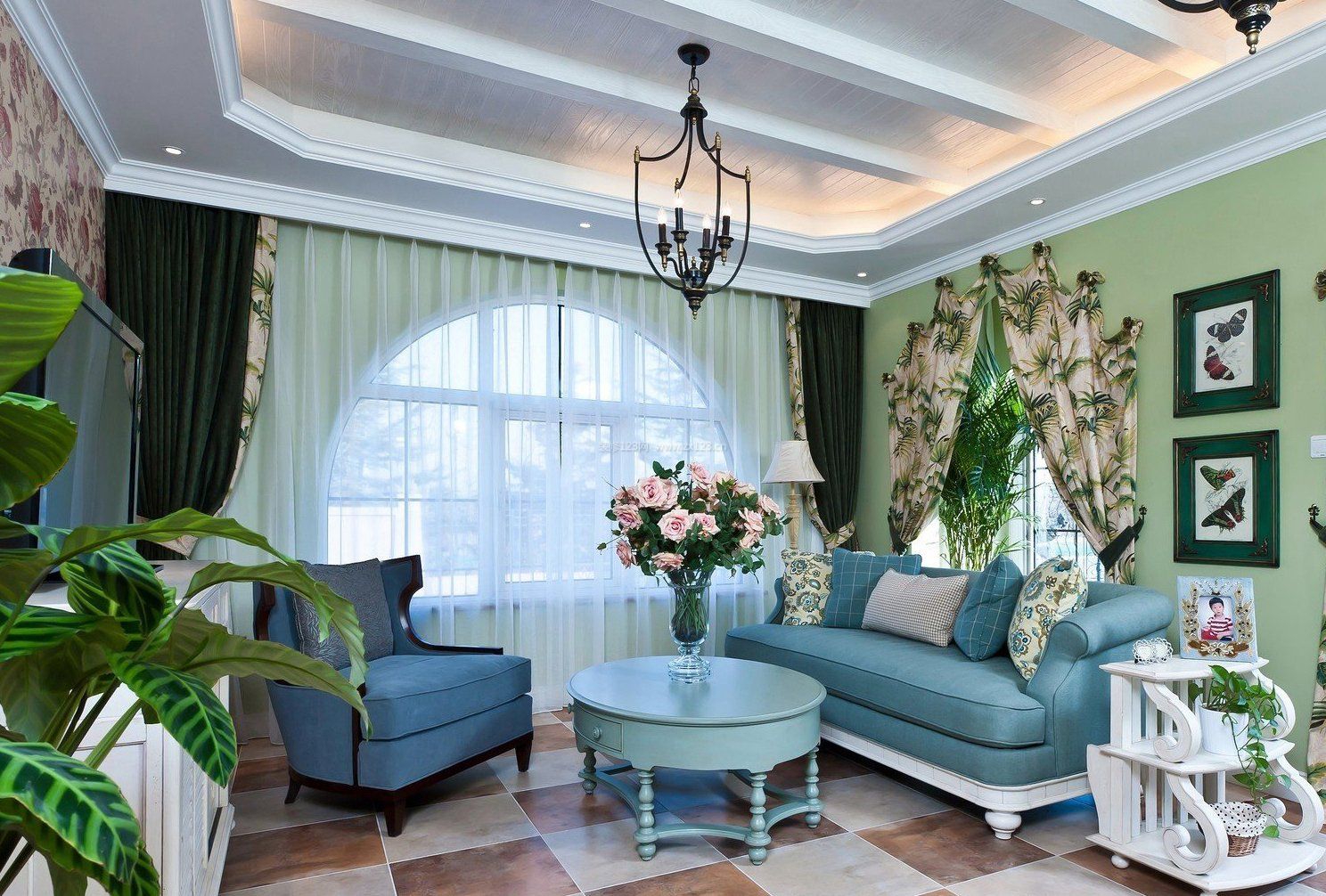 客厅长8.5米宽4.5米怎样摆放家具,房子装修家具怎么摆放