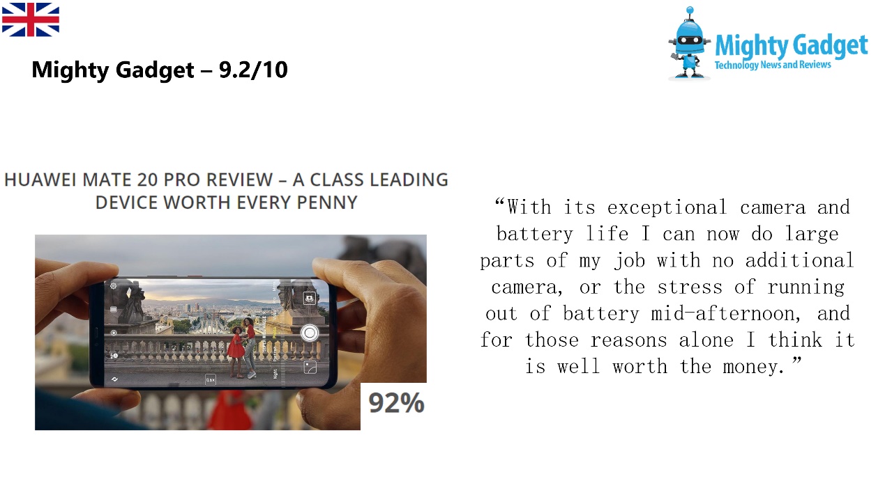 外媒热议华为,最新华为mate20带来的消息