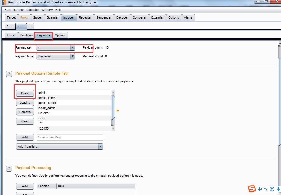 Web渗透之*力暴**破解篇——教程