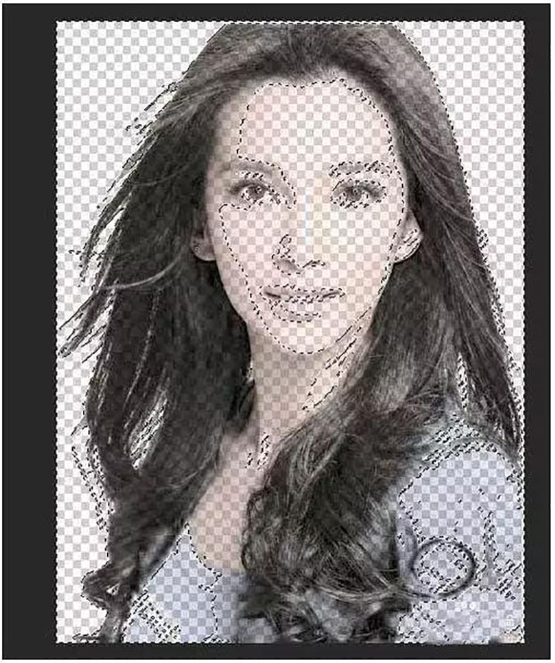 ps抠头发丝最简单方法调整边缘,ps蒙版抠头发丝详细的方法步骤