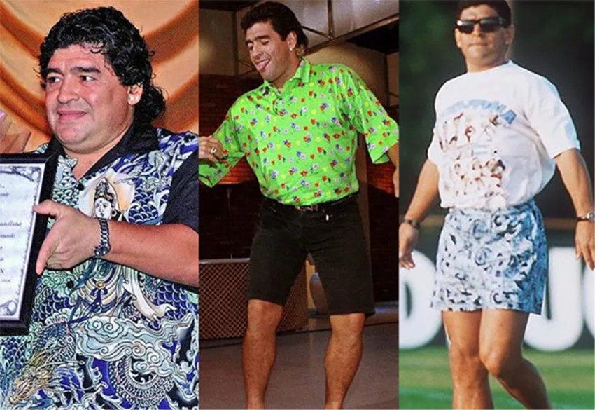 马拉多纳两块劳力士,马拉多纳双手戴劳力士