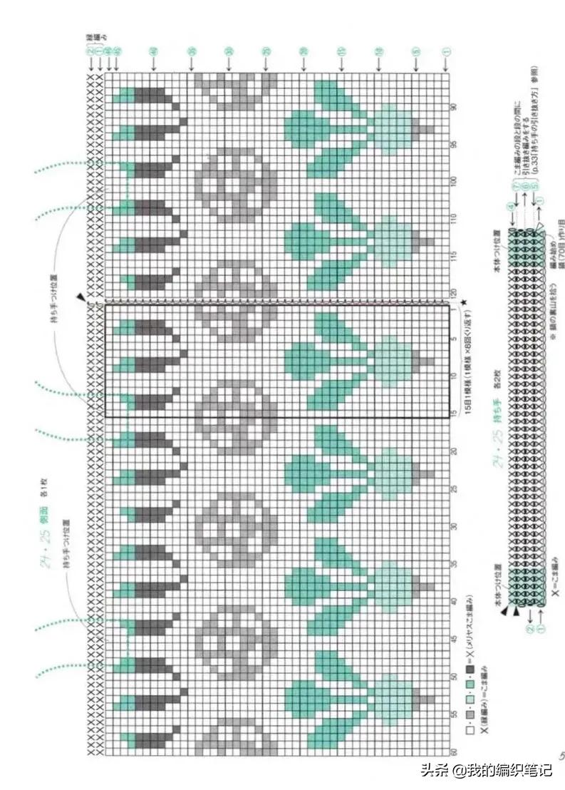 毛线钩针编织好看小包包全部教程,钩针手提包钩织视频教程