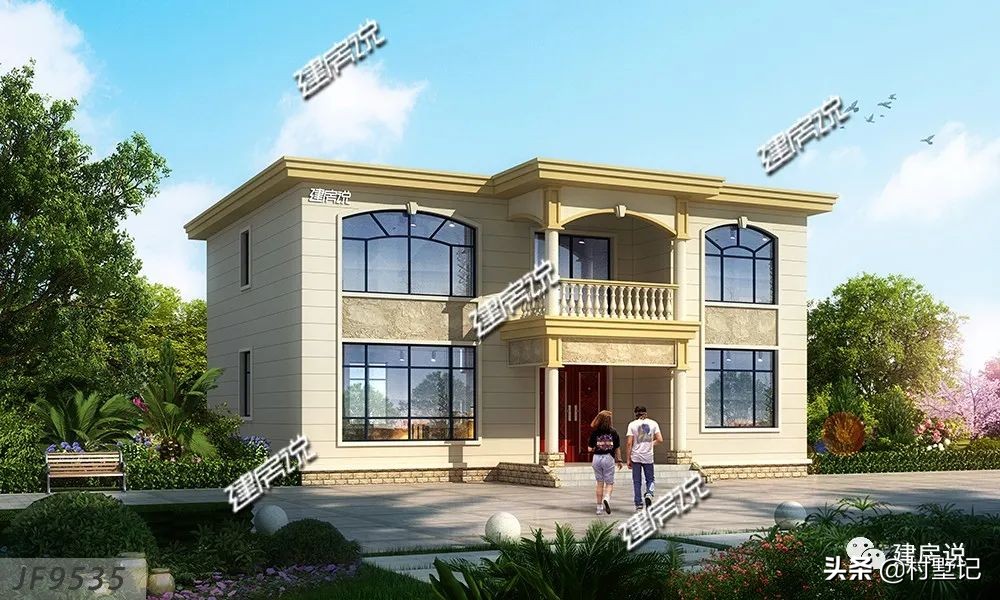 最适合农村三层平顶别墅,10套适合农村自建小别墅