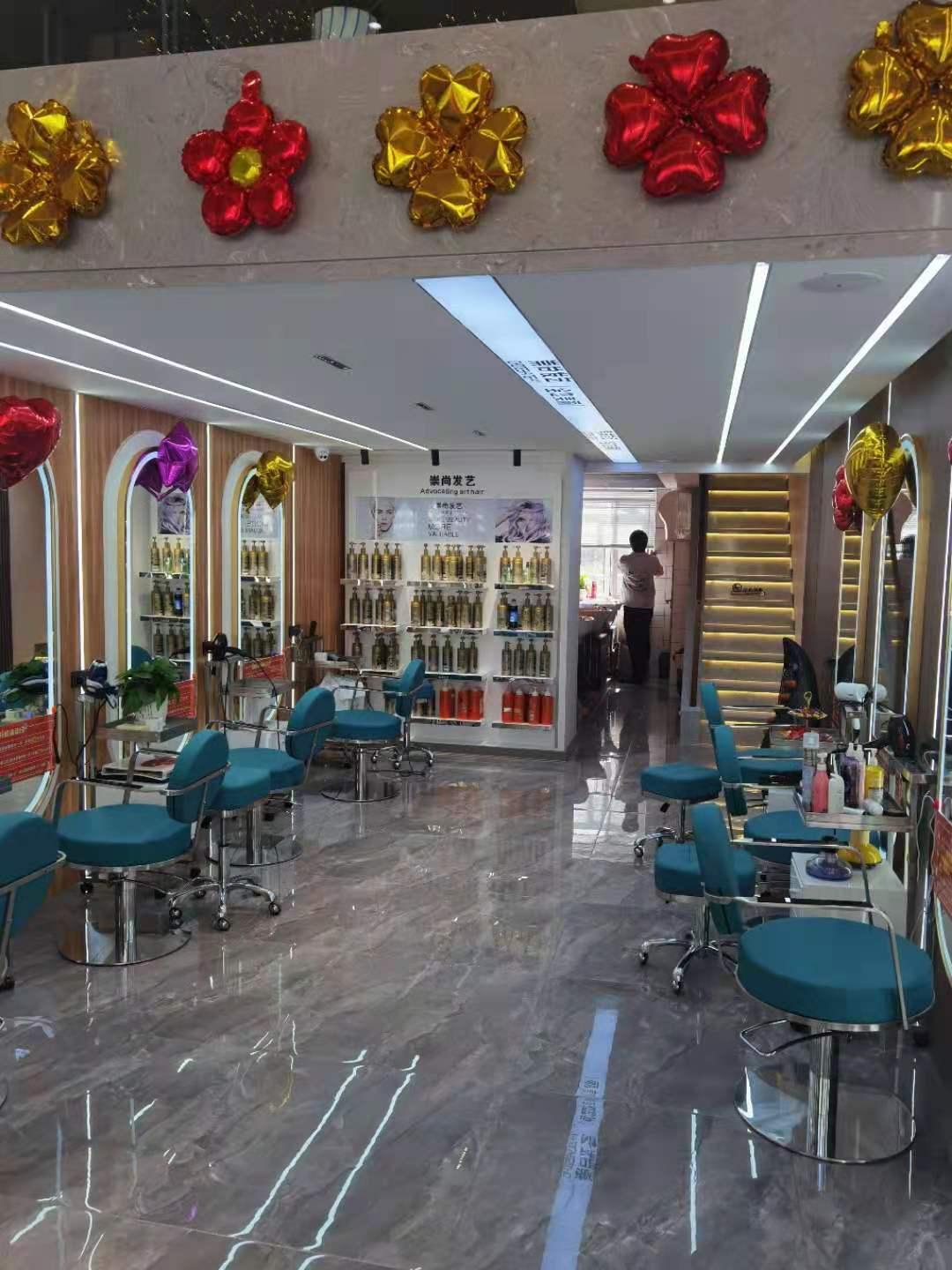 崇尚发艺美发厅,打卡美发店达人