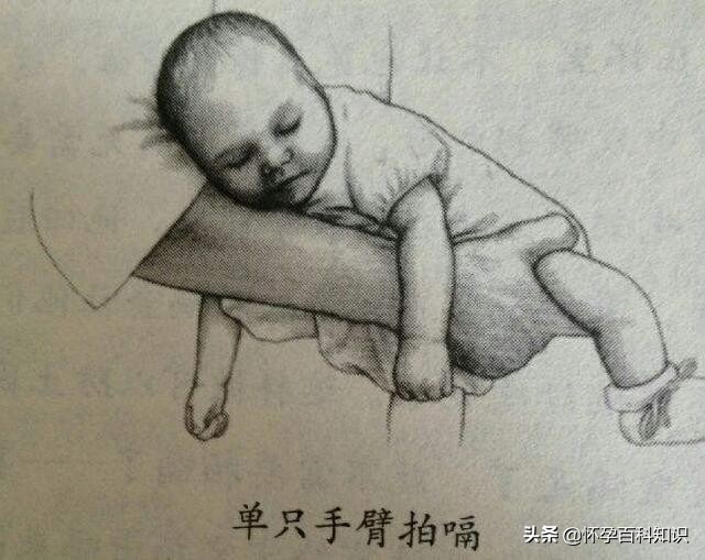 正确的宝宝拍嗝姿势,给宝宝拍嗝的正确姿势与力度