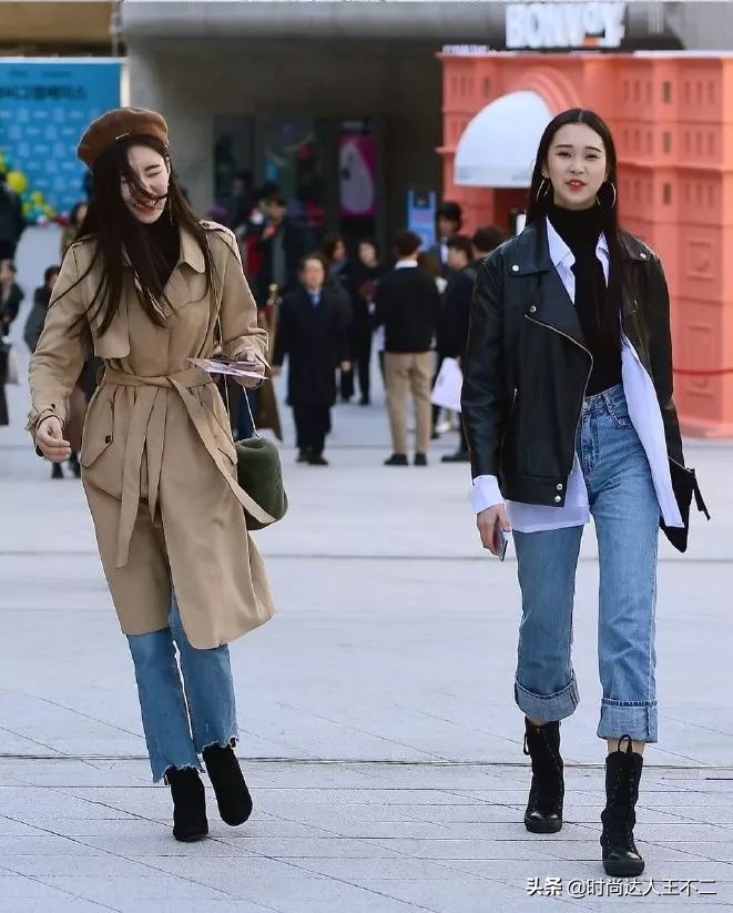 韩国秋天穿搭,首尔小个子初秋穿搭