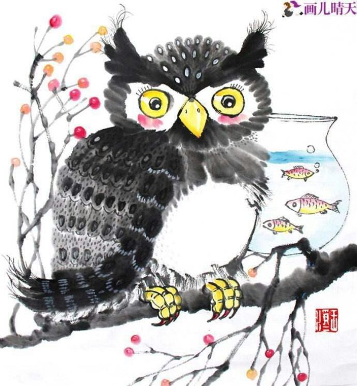 儿童国画作品,儿童国画学习