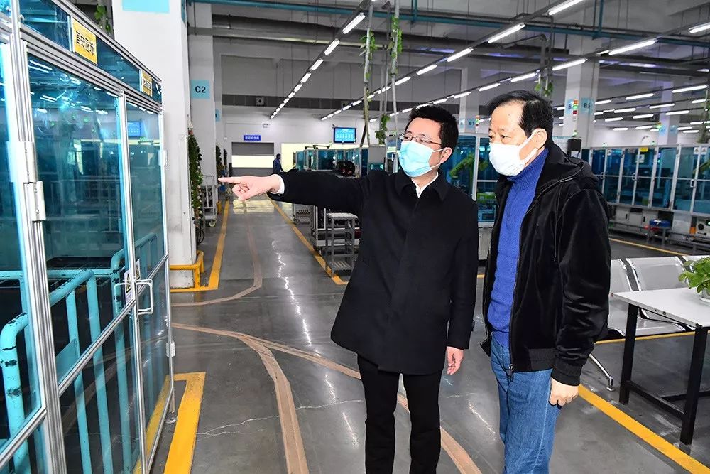 领导调研企业复工复产,李江南调研企业复工复产情况