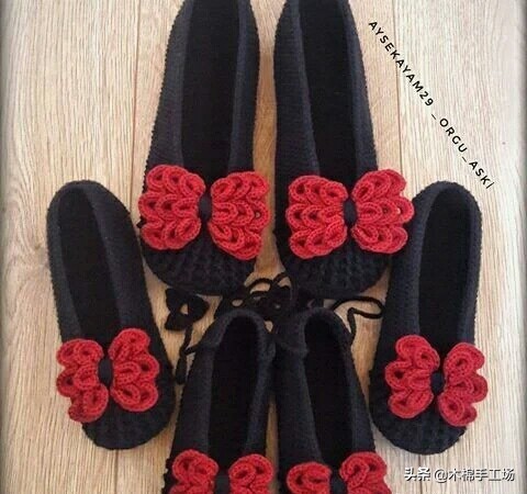 春天来了给自己添一双好鞋吧,春夏鞋子钩单鞋简单钩法