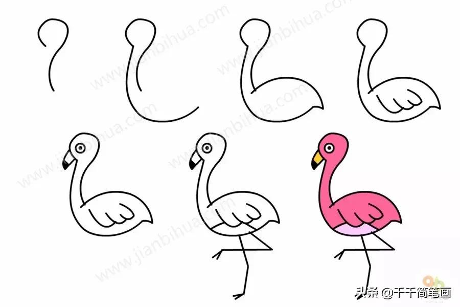 3-6岁儿童动物画入门教程,幼儿园动物画大全最简单