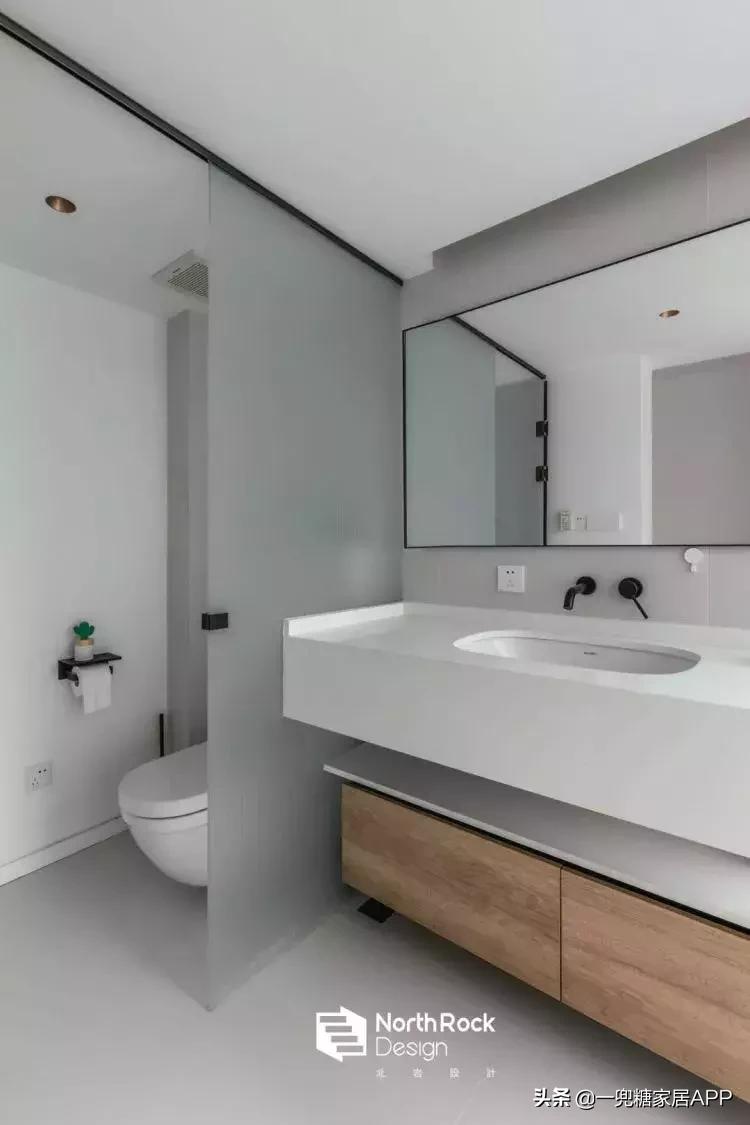 流行三分离卫生间装修,三分离互不打扰卫生间装修效果图