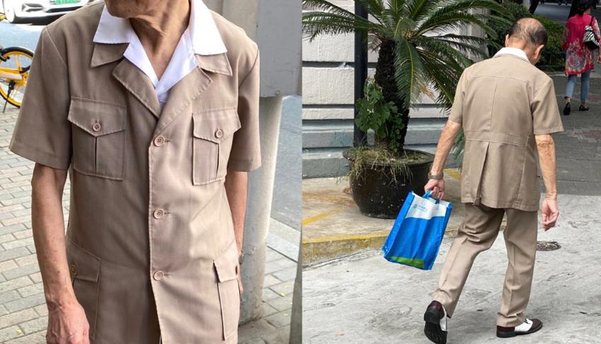 海边时尚穿搭老年,街头老年时尚穿搭