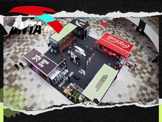 安踏快闪店北京,安踏快闪店大学校园