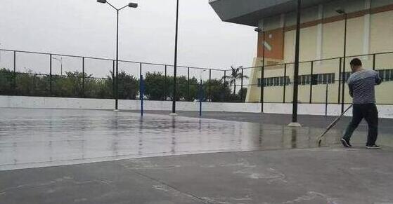 篮球场彩色塑胶施工,篮球场塑胶地面施工工程