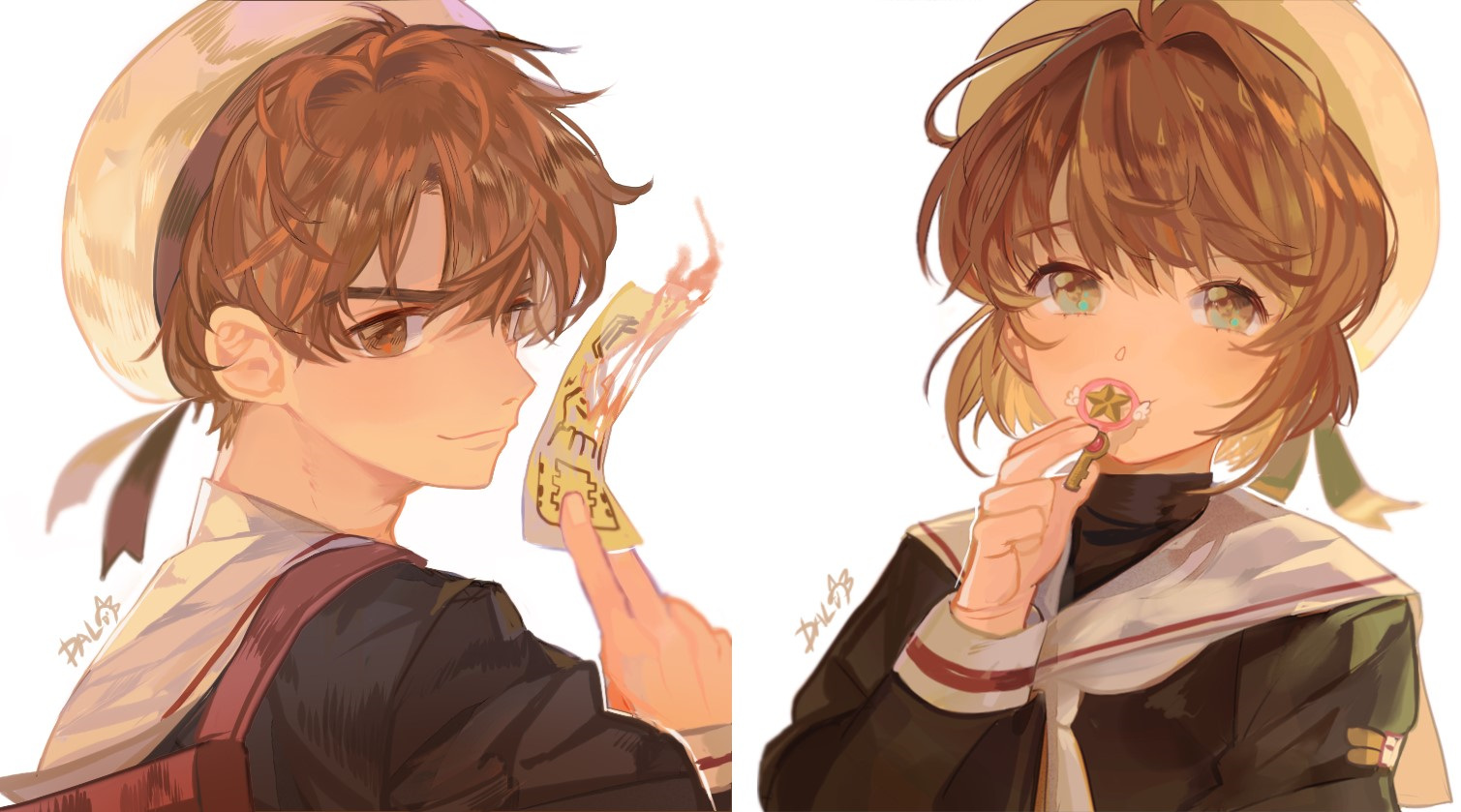 该如何正确观看魔卡少女樱系列,魔卡少女樱童年第一对cp