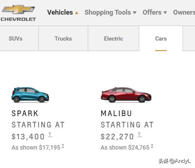 雪佛兰新款车型上市2022,雪佛兰换标车型海外版