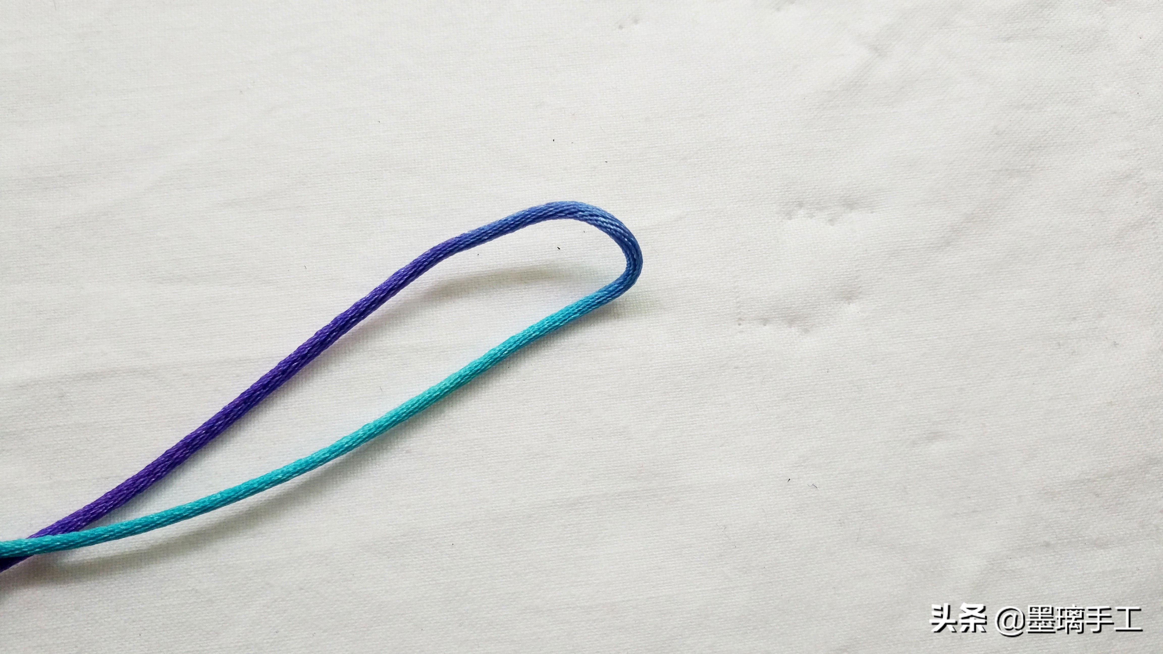 手工编绳大挂饰教程,手工编绳立体花朵挂毯视频教程