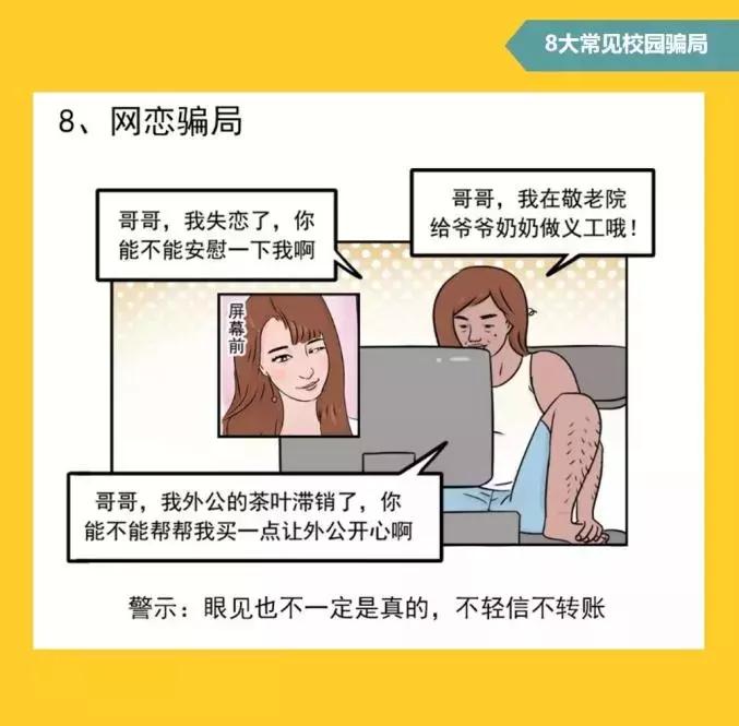 #净网2019#拆解8种常见校园诈骗套路，学生*党**务必看过来！