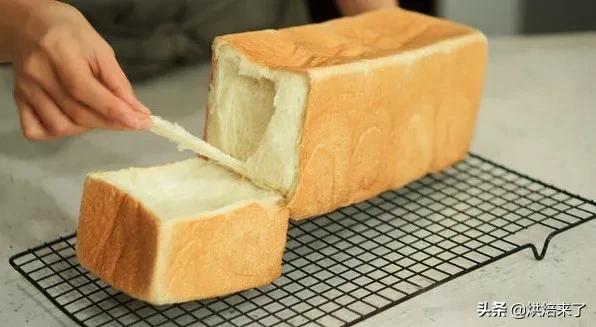 在家就能做松软的北海道牛奶吐司,北海道吐司奶香浓郁柔软拉丝
