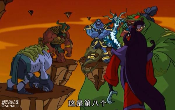 成龙历险记打破刻板印象,成龙历险记八大恶魔古风图