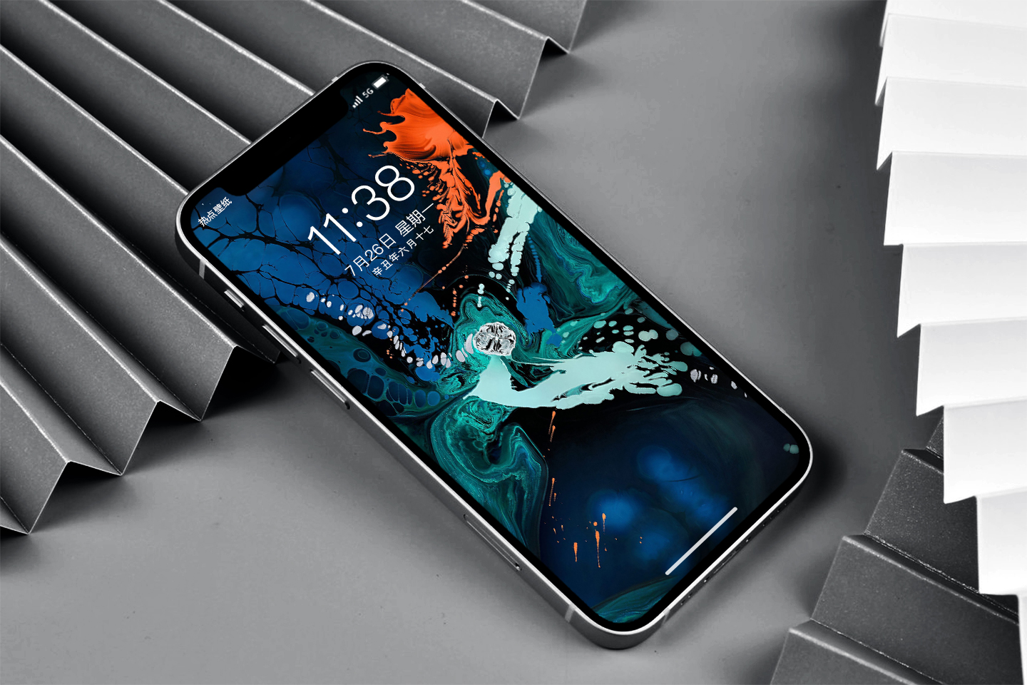 高贵到极致色彩分明壁纸,苹果极致色彩壁纸高清