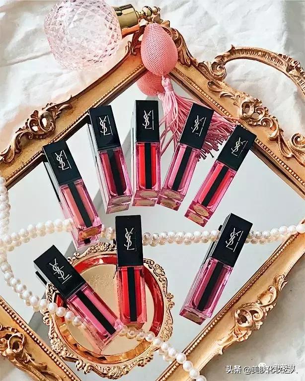 ysl比较嫩的唇釉,ysl正红唇釉