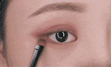 眼影盘小巧便携懒人眼影,不用刷子快速画眼影