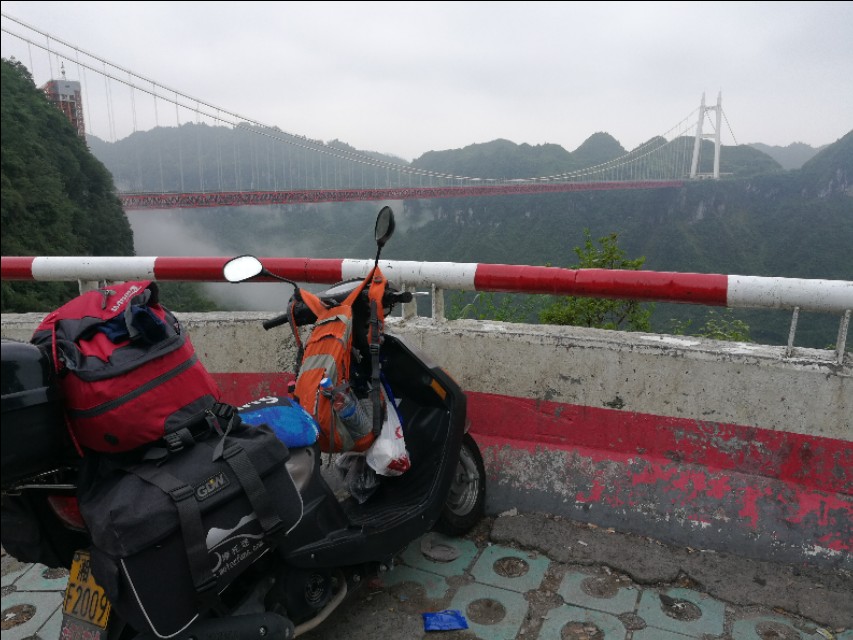 一人一车全程639公里,一人一车骑行1100公里回家