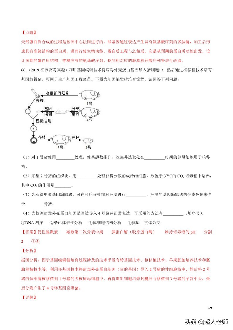 2024生物高考10大热点主题,生物江苏新高考复习资料2025