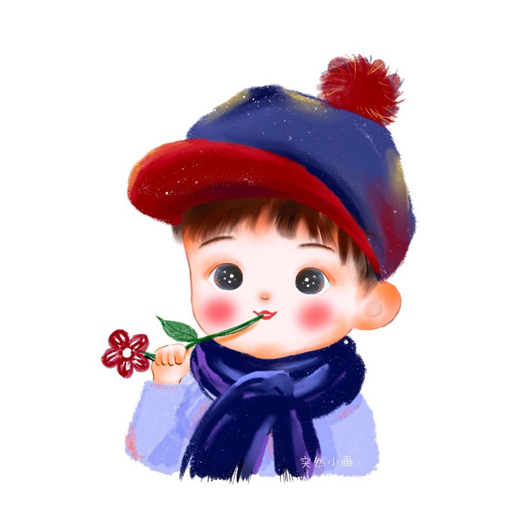 萌娃头像女生可爱萌图卡通,治愈系可爱搞怪萌娃头像