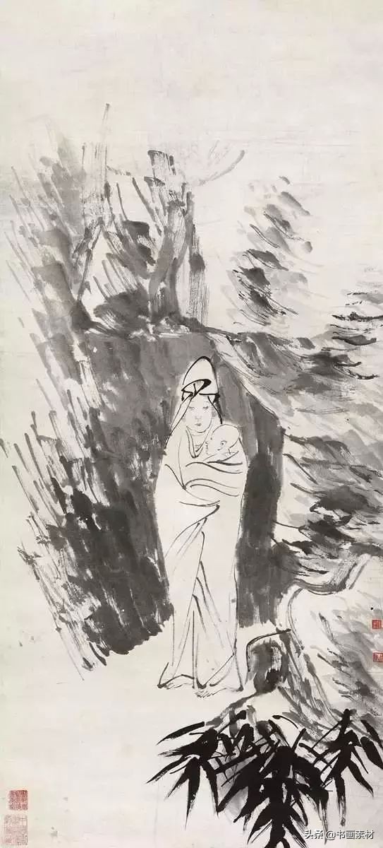 任伯年与范曾老子出关图的对比 (任伯年范曾书法作品)