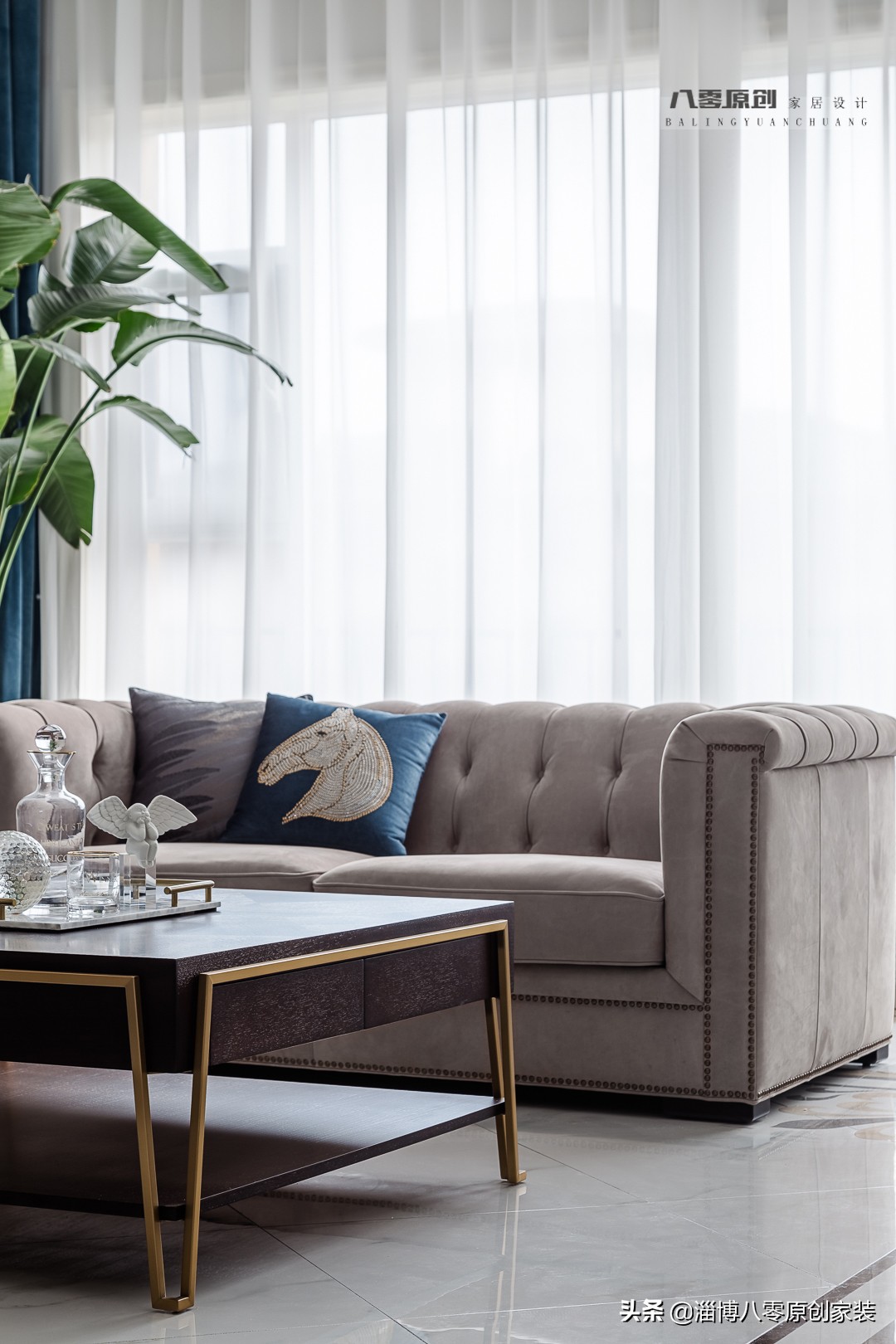 华侨城300平大平层装修实景,淄博华侨城小户型