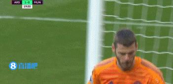 曼联对阿森纳德赫亚,阿森纳怪异进球