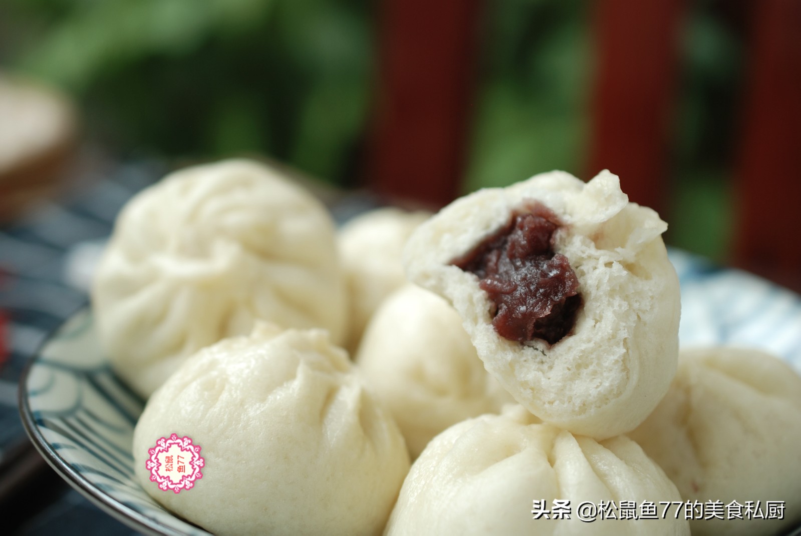 自制可爱豆沙包简单做法视频,自制豆沙包的家常做法儿童