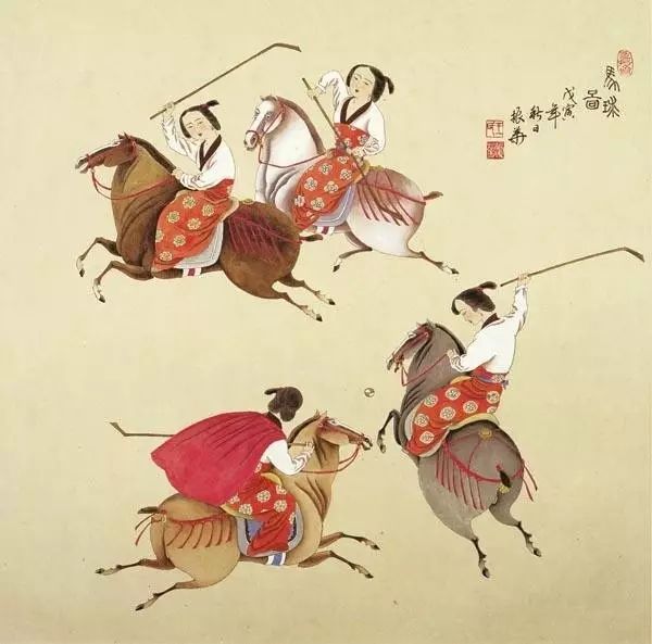 宋代马球什么样子,马球是宋朝开始流行的吗
