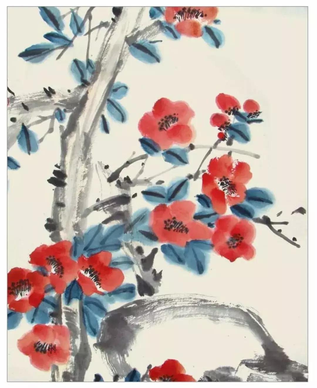 国画中各种花卉的画法,国画花卉画法步骤视频教程