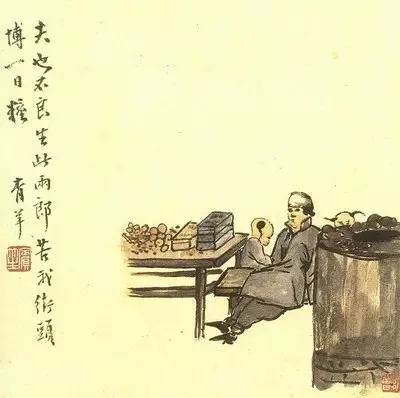 国画大师陈师曾作品,中国绘画史陈师曾