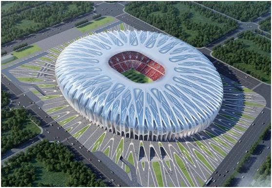 广州恒大荷花球场,吃喝玩乐一条龙风景