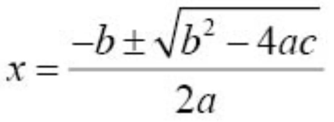二元一次方程的万能求根公式,二次方程求根公式无解条件